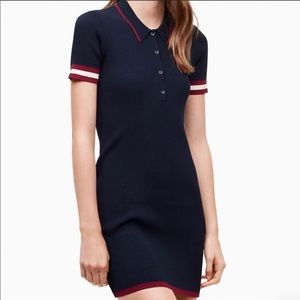 The throwback polo dress